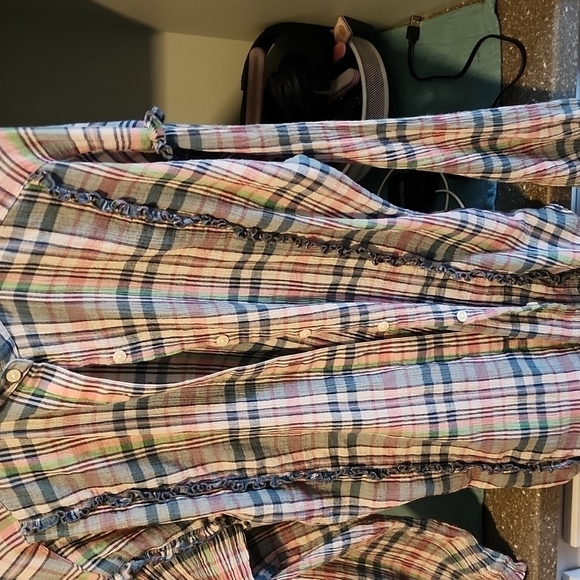 CHAPS BLOUSE Sz M - Picture 5 of 9